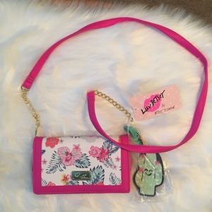 Luv Betsey By Betsey Johnson Wallet On A String .